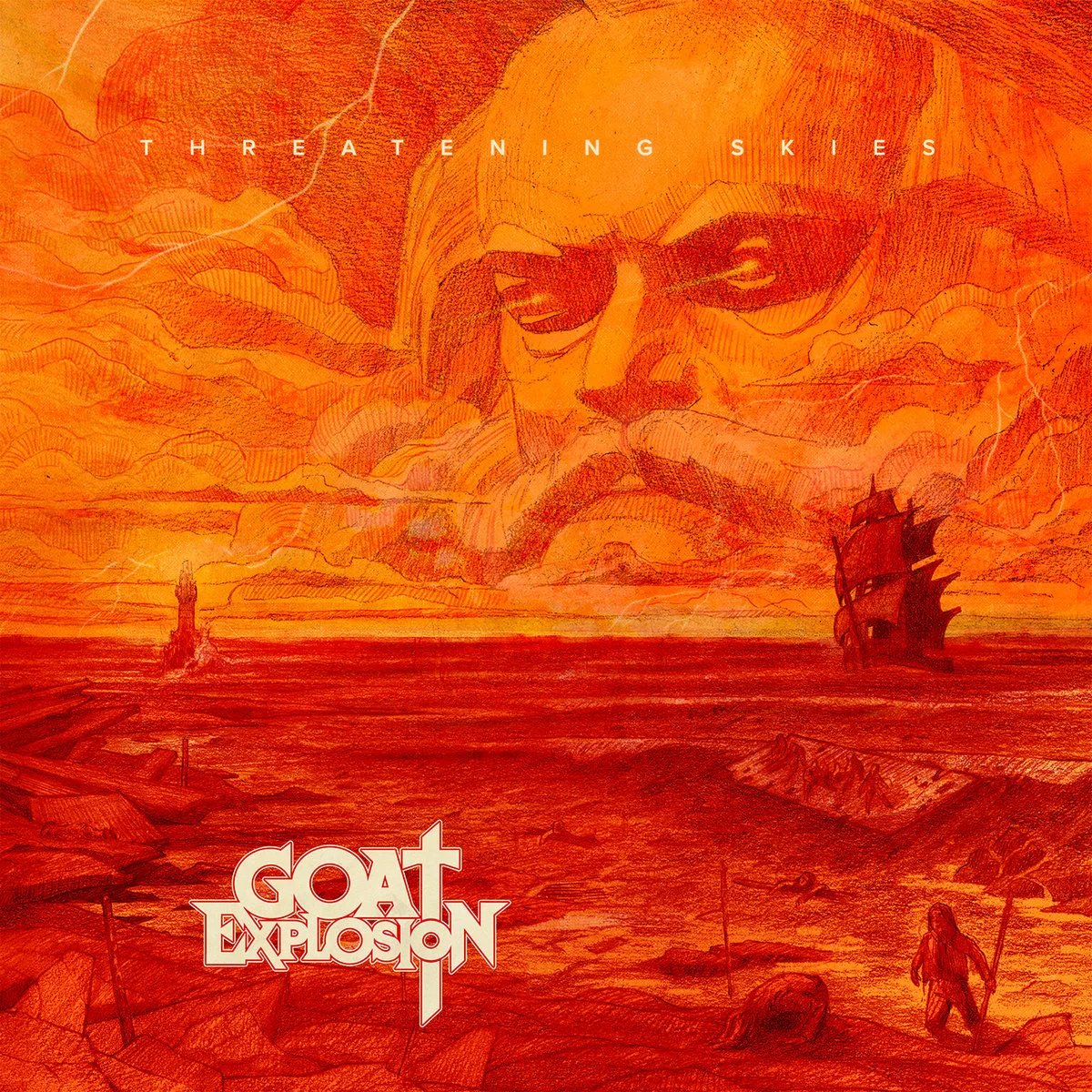 GOAT EXPLOSION – Threatening Skies (2023) | REVIEW | Alfie B-Smith